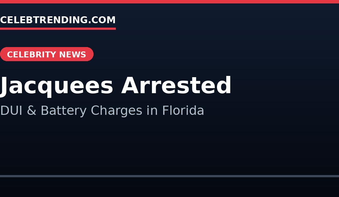 Jacquees arrested in Florida
